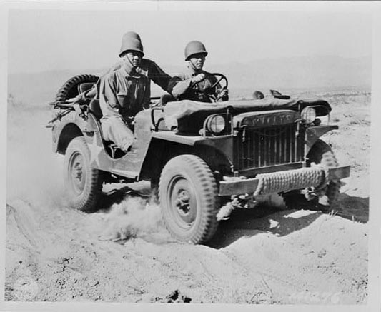 Willys MA kikpzs Indio, California 1942 jnius