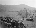 One of many Easter services held on Appenine mountainsides by the Tenth Mountain Division April 1, 1945; conducted by Caplain William H. Bell for the 60