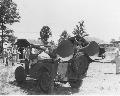Early Willys MB hangszrkkal. 33rd Div., Camp Forrest, Tenn. 1942 Mjus 16.