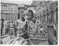 Capture of Rome, June 1944, General Clark & General Juin with LC John T. Walker in background