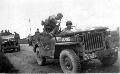 20419061-S Ford GPW, 6th Armored Division, Utah Beach, Normandy, France, 18 July 1944