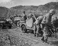 Soldiers USMC 108918 Attempting to Restart Douglas MacArthur Jeep