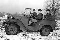 Willys Quad pilot Army Officers testing Willys Quad. December 1940. Via - Toledo Blade