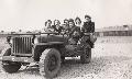2055386  GPW on Willys chassis. Thanksgiving Day, Camp Chaffee Arkansas, November 1943