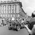 2059139 GPW Cars parading on the streets during Hollywood Victory Caravan, Washington, District of C